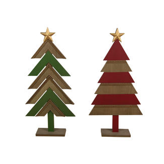 Decoración de Árbol de Navidad de Madera de Personalizado